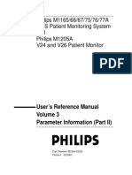 Philips M1165/66/67/75/76/77A CMS Patient Monitoring System and Philips M1205A V24 and V26 Patient Monitor