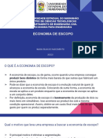 Economia de Escopo