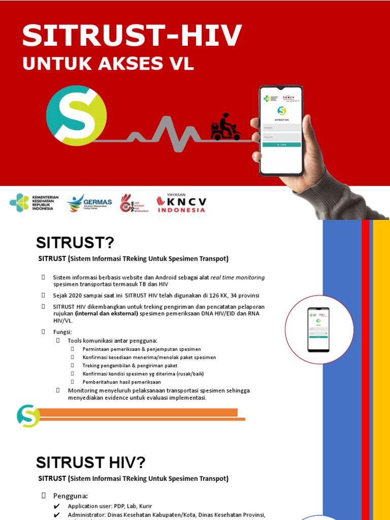 Sistem Informasi SITRUST untuk HIV | PDF