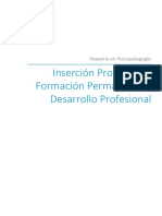 Inserción Profesional, Formación Permanente y Desarrollo Profesional