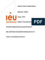 Aplicación de la prueba Rorschach y diagnóstico de Trastorno de Ansiedad Generalizada (TAG