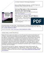Critical Reviews in Environmental Science and Technology: To Cite This Article: Anna Maria Sulej