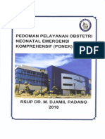 Pedoman PONEK RSUP Dr. M. Djamil Padang