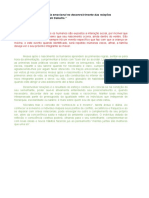 Os Impactos Da Inteligência Emocional No Desenvolvimento Das Relações Interpessoais No Ambiente de Trabalho