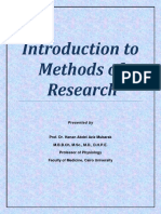 Introduction To Methods of Research by DR. Hanan
