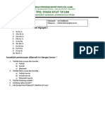 SOAL TPQ Semester 1 THN 2022