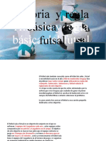 Historia y Regla Básica Del Futsal