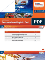 ICICI Prudential Transportation & Logistics Fund document summary