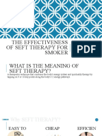 The Effectiveness of SEFT Therapy for Smoker