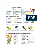 Tarea Palabras Simples y Compuestas