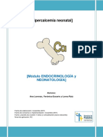 Protocolo HIPERCALCEMIA NEONATAL. SP HGUA 2015