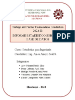 Informe de Estadistica Grupo 8