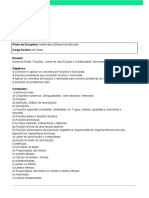 Matemática Diferencial Aplicada