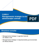 CURS 9 EPSIP - Managementul Strategic La Nivel Central