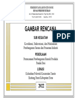 Gambar Rencana: Sub Kegiatan