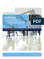 Surface Jointless Flooring System