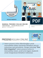 Manual Presensi Online - 11 September 2019