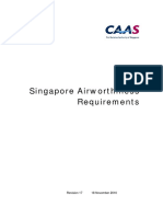 Singapore Airworthiness Requirements Summary