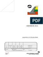 Manuel Utilisation GeoMur