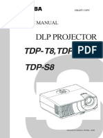 Toshiba tdp-t8 t9 s8 SM