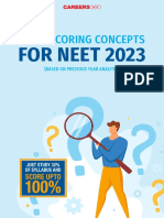 NEET 2023 Most Scoring Chapters and Topic 2