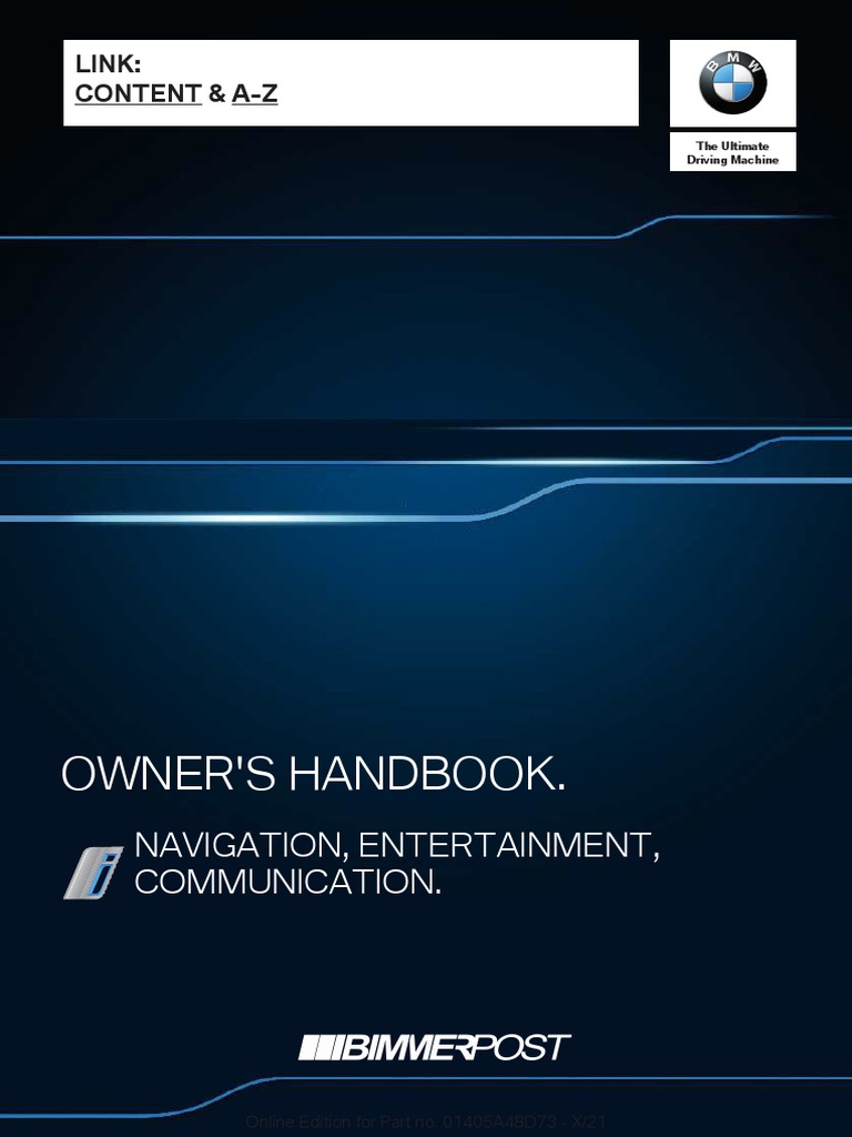 2018 BMW 4 SERIES OWNERS MANUAL PDF intelligence overview