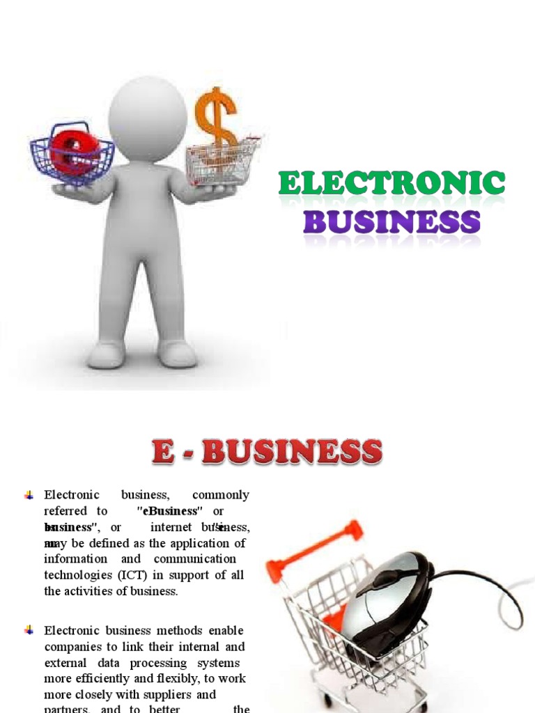 E Business PDF Electronic Business Communication