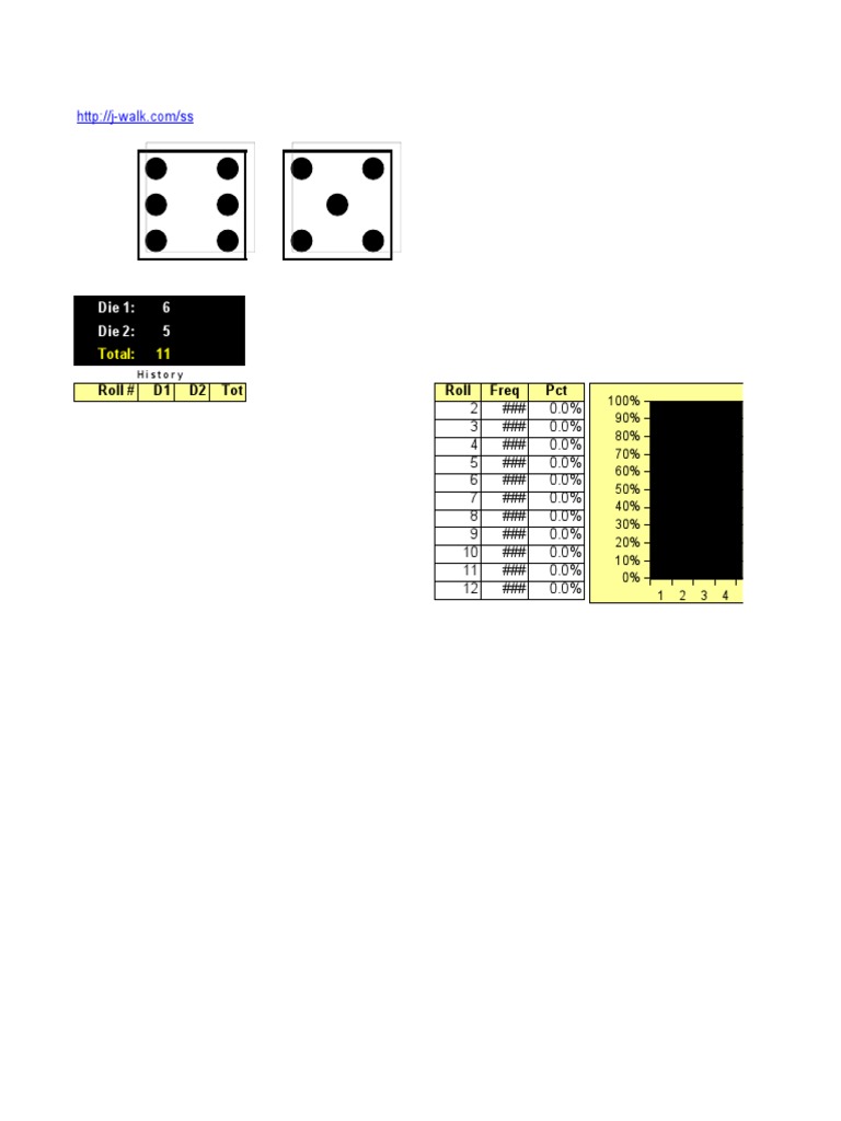 Dice Roller Excel VBA PDF