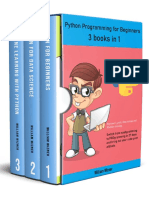 Python Programming For Beginners - 3 Books in 1 - Beginner's Guide, Data Science and Machine Learning
