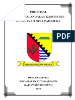 Proposal Pengaspalan Jalan Kabupaten FIX