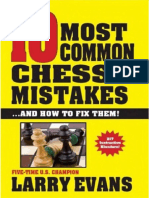 10 Most Common Chess Mistakes by Larry Evans