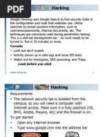 Google dork list