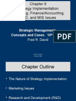 Chapter 9 Strategy Implementation