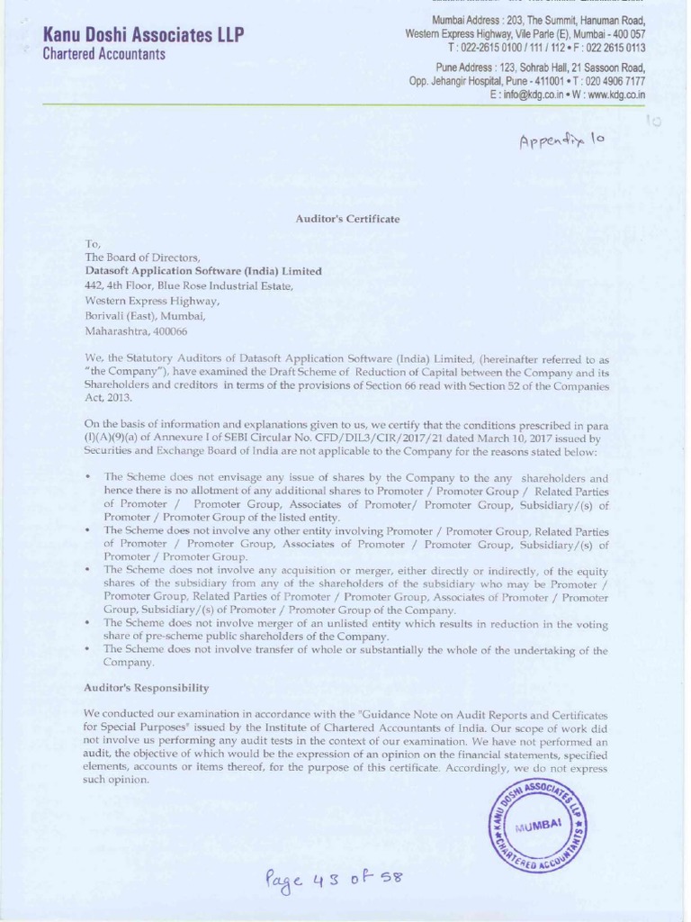 SA Certificate | PDF