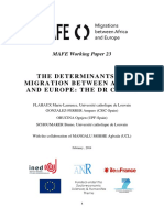 The Determinants of Migration Between Africa and Europe: The DR Congo