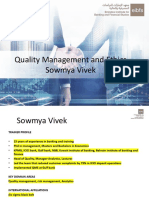 Quality Management and Ethics