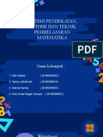 Strategi Pendekatan Metode Dan Teknik Pemb MM