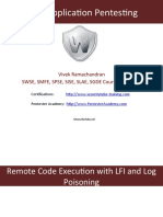 048 Rce Lfi and Log Poisoning