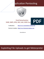 040 Exploiting File Uploads To Get Meterpreter