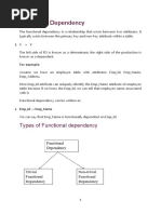 Functional Dependency