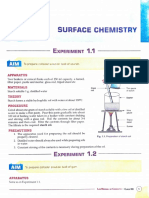 Surface Chemistry Practical