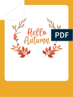 Flashcards - Autumn