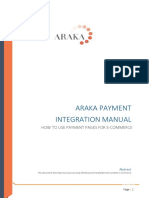 Araka Payments Ecommerce Integration304