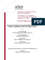 Assessment of Shear Connection Ductility in Composite Beams Implications On The U.S. Design Practice