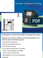 Kronos 4500 Training