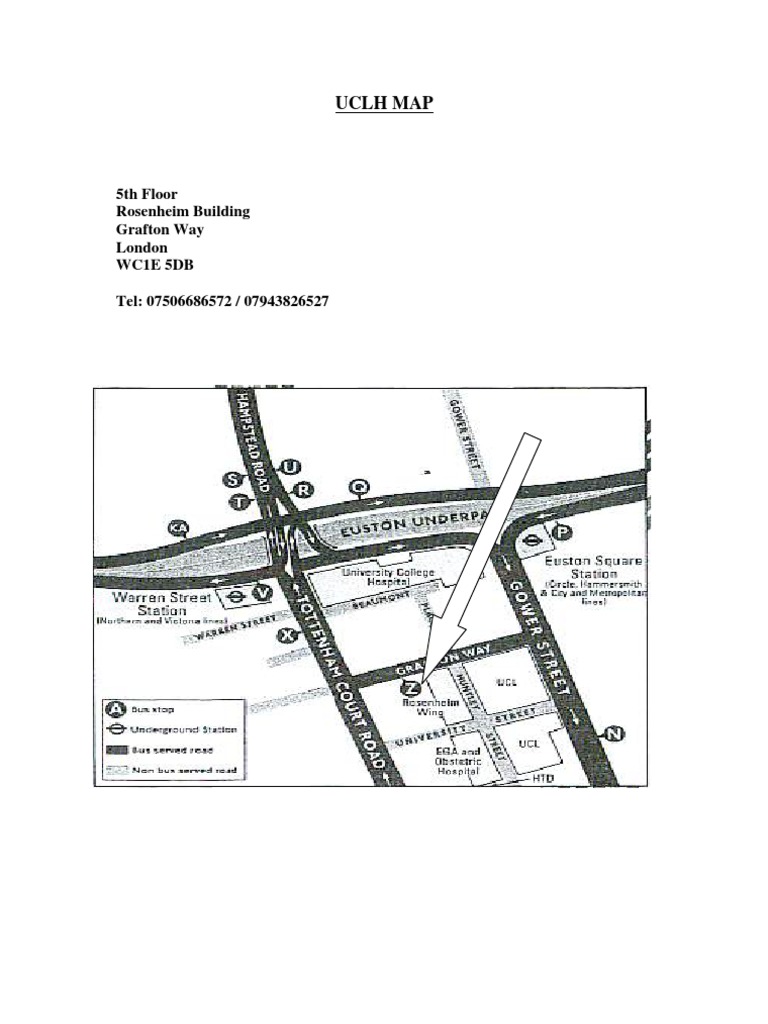 UCLH 5th Floor Location Details | PDF