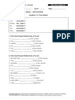 Present Perfect 15 To Be PDF Worksheet