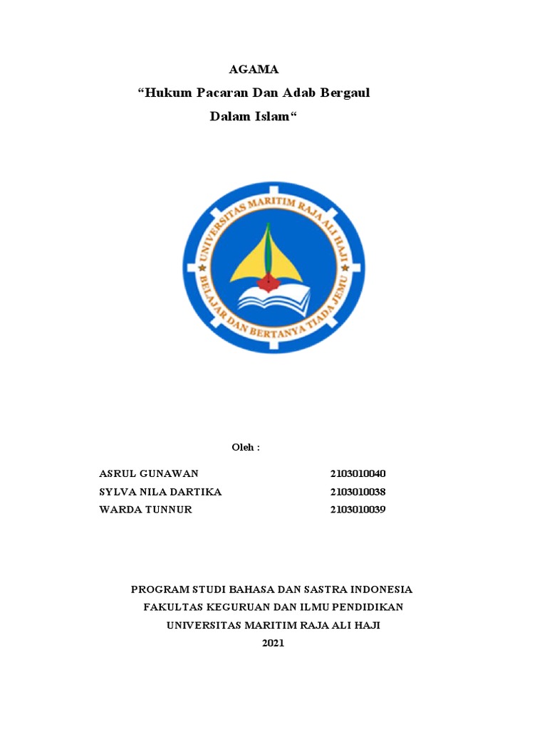 Hukum dan Adab Pacaran dalam Islam | PDF
