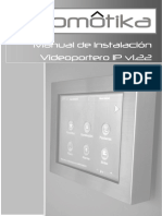 Manual de Instalación Videoportero IP v1.22 - 081856