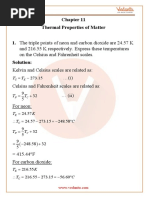 Class 11 - Physics - Thermal Properties of Matter